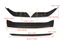 Load image into Gallery viewer, MP Style Pre-Preg Carbon Fibre Front Splitter for BMW F90 M5 Pre-LCI 17-20
