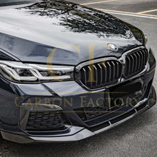 Load image into Gallery viewer, MP Style Pre-Preg Carbon Fibre Front Splitter for BMW G30 5 Series LCI 20-23
