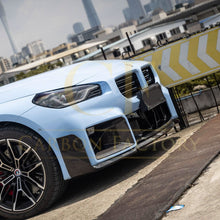 Load image into Gallery viewer, MP Style Pre-Preg Carbon Fibre Front Splitter for BMW G87 M2 23-Present
