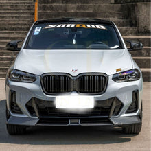 Load image into Gallery viewer, SQ Style Pre-Preg Carbon Fibre Front Splitter for BMW G01 LCI G02 LCI 2022-Present
