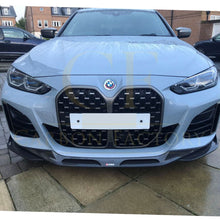 Load image into Gallery viewer, SQ Style Pre-Preg Carbon Fibre Front Splitter for BMW G26 4 Series Gran Coupe i4 21-24
