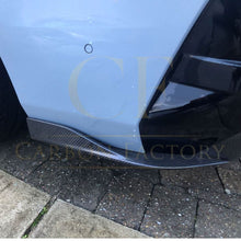 Load image into Gallery viewer, SQ Style Pre-Preg Carbon Fibre Front Splitter for BMW G26 4 Series Gran Coupe i4 21-24
