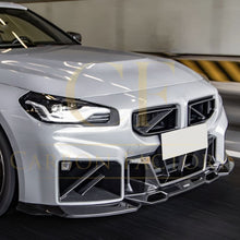 Load image into Gallery viewer, SQ Style Pre-Preg Carbon Fibre Front Splitter for BMW G87 M2 23-Present
