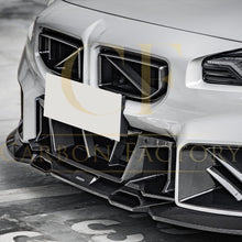 Load image into Gallery viewer, SQ Style Pre-Preg Carbon Fibre Front Splitter for BMW G87 M2 23-Present
