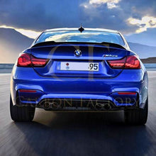 Load image into Gallery viewer, CS Style Pre-Preg Carbon Fibre Boot Spoiler for BMW F82 M4 Coupe 14-20
