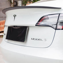 Load image into Gallery viewer, OEM Style Pre-Preg Matt Carbon Fibre Boot Spoiler for Tesla Model 3 16-23
