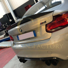 Load image into Gallery viewer, PSM Style Pre-Preg Carbon Fibre Boot Spoiler for BMW 2 Series F22 F87 M2 13-21
