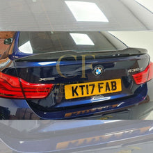 Load image into Gallery viewer, PSM Style Pre-preg Carbon Fibre Boot Spoiler for BMW 4 Series F36 Gran Coupe 14-20
