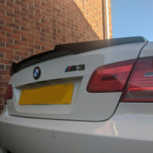 Load image into Gallery viewer, V Style Pre-Preg Carbon Fibre Boot Spoiler for BMW 3 Series E92 Coupe inc
