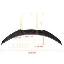 Load image into Gallery viewer, V Style Pre-Preg Carbon Fibre Boot Spoiler for BMW 3 Series F30 F80 Saloon inc M3 13-18
