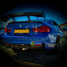 Load image into Gallery viewer, V Style Pre-Preg Carbon Fibre Boot Spoiler for BMW 4 Series F33 Convertible inc F83 M4 14-20
