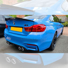 Load image into Gallery viewer, V Style Pre-Preg Carbon Fibre Boot Spoiler for BMW F82 M4 Coupe 14-20
