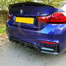 Load image into Gallery viewer, V Style Pre-Preg Carbon Fibre Boot Spoiler for BMW F82 M4 Coupe 14-20
