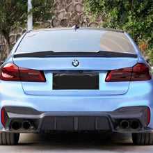 Load image into Gallery viewer, V Style Pre-Preg Carbon Fibre Boot Spoiler for BMW G30 5 Series F90 M5 17-23

