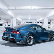 Load image into Gallery viewer, V Style Pre-Preg Carbon Fibre Rear Spoiler for Toyota A90 Supra 19-Present
