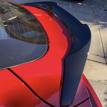 Load image into Gallery viewer, V Style Pre-Preg Carbon Fibre Rear Spoiler for Toyota A90 Supra 19-Present
