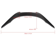 Load image into Gallery viewer, V Style Pre-Preg Carbon Fibre Rear Spoiler for Toyota A90 Supra 19-Present
