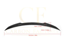 Load image into Gallery viewer, X Style Pre-Preg Carbon Fibre Boot Spoiler for Mercedes Benz W206 C Class Saloon 21-Present
