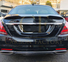 Load image into Gallery viewer, X Style Pre-Preg Carbon Fibre Boot Spoiler for Mercedes Benz W222 S Class Saloon 14-20
