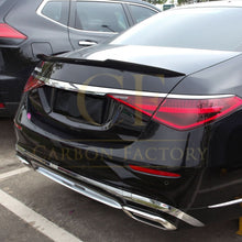 Load image into Gallery viewer, X Style Pre-Preg Carbon Fibre Boot Spoiler for Mercedes Benz W223 S Class Saloon 19-Present
