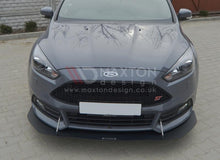 Load image into Gallery viewer, Maxton Design - FRONT RACING SPLITTER FOCUS ST MK3 FACELIFT
