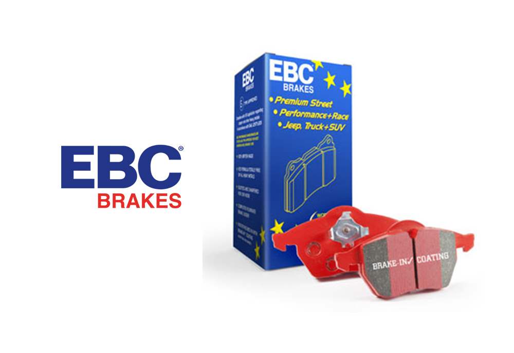 EBC Redstuff Sport Front Brake Pads (Ceramic, Low Dust) for BMW G20 G21 G30 G31 G32 G11 G12 with Brembo Calipers - Fast Road Performance - Fits 330i 330e M340i 530i 540i M550i 630i 640i 730i 740i 740e 745e - Part DP32302C