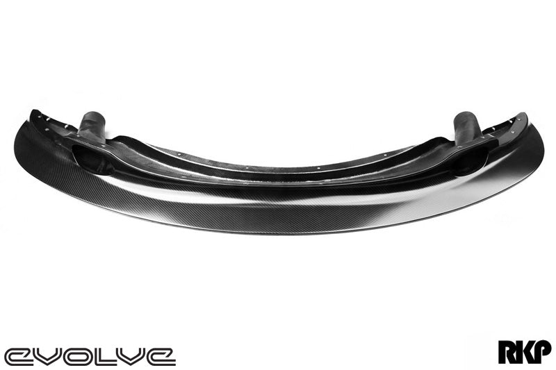 BMW M3 E90 E92 E93 (E9X) RKP Carbon Fibre Clubsport Shorty Front Lip Splitter with Brake Cooling Ducts | Dry Carbon Front Bumper Spoiler
