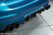 Load image into Gallery viewer, RKP Carbon Fibre Rear Diffuser for BMW 5 Series F90 M5 | 2x2 Twill, Gloss Clear-Coated, Made in USA
