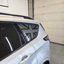 Load image into Gallery viewer, Mk2 &amp; 2.5 Kuga Union Jack Rear Window Flag Decal Set (Pair)
