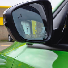Load image into Gallery viewer, "Drive Safe" wing mirror decals (set of 3)
