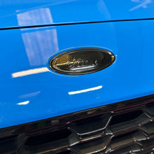 Load image into Gallery viewer, Oval Badge Vinyl Wrap Covers (Pair) + Steering wheel
