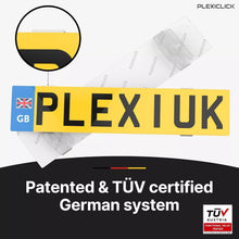 Load image into Gallery viewer, PlexiClick® - Invisible Number Plate Holder Clip
