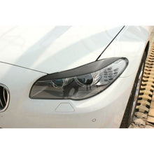 Load image into Gallery viewer, Carbon Fibre Headlight Cover Trims for BMW F10 5 Series 10-17

