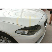 Load image into Gallery viewer, Carbon Fibre Headlight Cover Trims for BMW F10 5 Series 10-17
