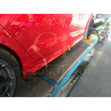 Load image into Gallery viewer, V Style Carbon Fibre Side Skirts for Audi S3 Saloon 13-19
