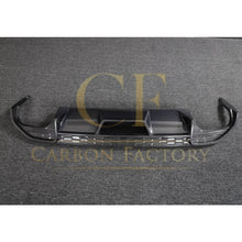 Load image into Gallery viewer, V Style Carbon Fibre Rear Diffuser for Audi S3 Saloon 21-Present

