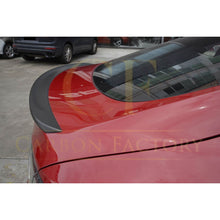Load image into Gallery viewer, Performance Style Matt Carbon Fibre Boot Spoiler for Tesla Model S 13-Present
