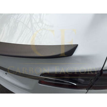 Load image into Gallery viewer, Performance Style Matt Carbon Fibre Boot Spoiler for Tesla Model S 13-Present
