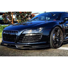 Load image into Gallery viewer, V Style Carbon Fibre Front Splitter for Audi R8 Gen 1 08-14
