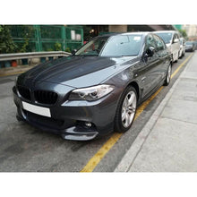Load image into Gallery viewer, V Style Carbon Fibre Front Splitter for BMW F10 5 Series 10-17
