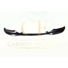 Load image into Gallery viewer, V Style Carbon Fibre Front Splitter for BMW F10 5 Series 10-17
