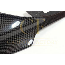 Load image into Gallery viewer, V Style Carbon Fibre Front Splitter for BMW F10 5 Series 10-17
