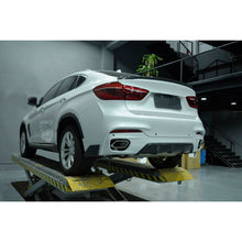 Load image into Gallery viewer, MP Style Carbon Fibre Rear Diffuser for BMW F16 X6 14-18
