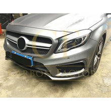 Load image into Gallery viewer, AMG Style Carbon Fibre Front Splitter for Mercedes Benz X156 GLA 13-16
