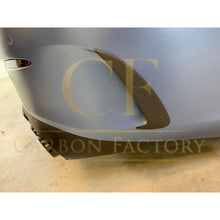 Load image into Gallery viewer, Carbon Fibre Rear Bumper Trims for Mercedes C238 E Class Coupe 17-Present
