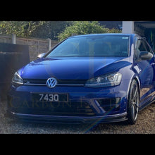 Load image into Gallery viewer, OZ Style Carbon Fibre Front Splitter for VW Golf MK7 R 14-17
