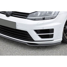 Load image into Gallery viewer, RG Style Carbon Fibre Front Splitter for VW Golf MK7 R 14-17
