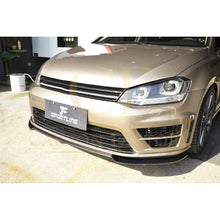 Load image into Gallery viewer, RG Style Carbon Fibre Front Splitter for VW Golf MK7 R 14-17
