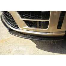 Load image into Gallery viewer, RG Style Carbon Fibre Front Splitter for VW Golf MK7 R 14-17

