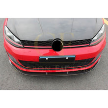Load image into Gallery viewer, CF Style Carbon Fibre Front Splitter for VW Golf MK7 GTI 14-17
